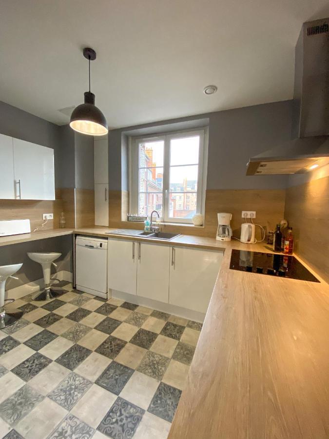 Appartement Chic, 3 Chambres, Hyper Centre-Ville, Parking Payant Amiens Exterior foto