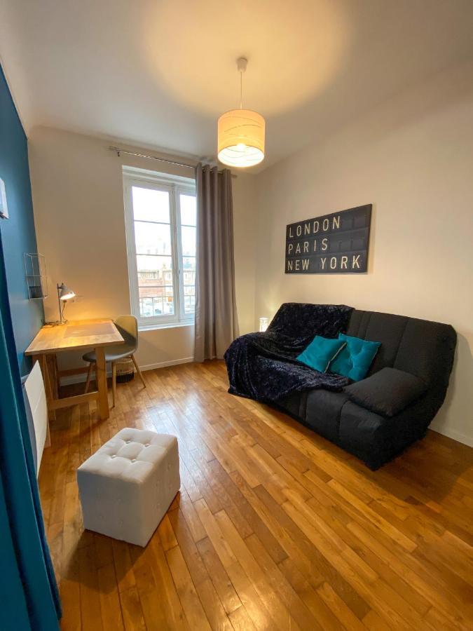 Appartement Chic, 3 Chambres, Hyper Centre-Ville, Parking Payant Amiens Exterior foto